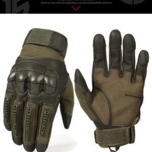 2020 Hot TouchScreen Full Finger Hard Knuckle Tactical Gloves