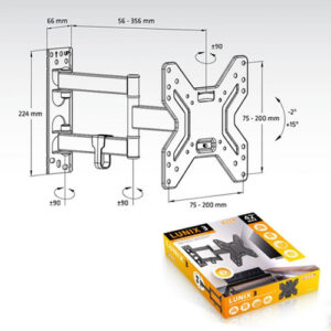 TV Mount Engel Lunix 3 17"-42" 25 Kg 25 kg