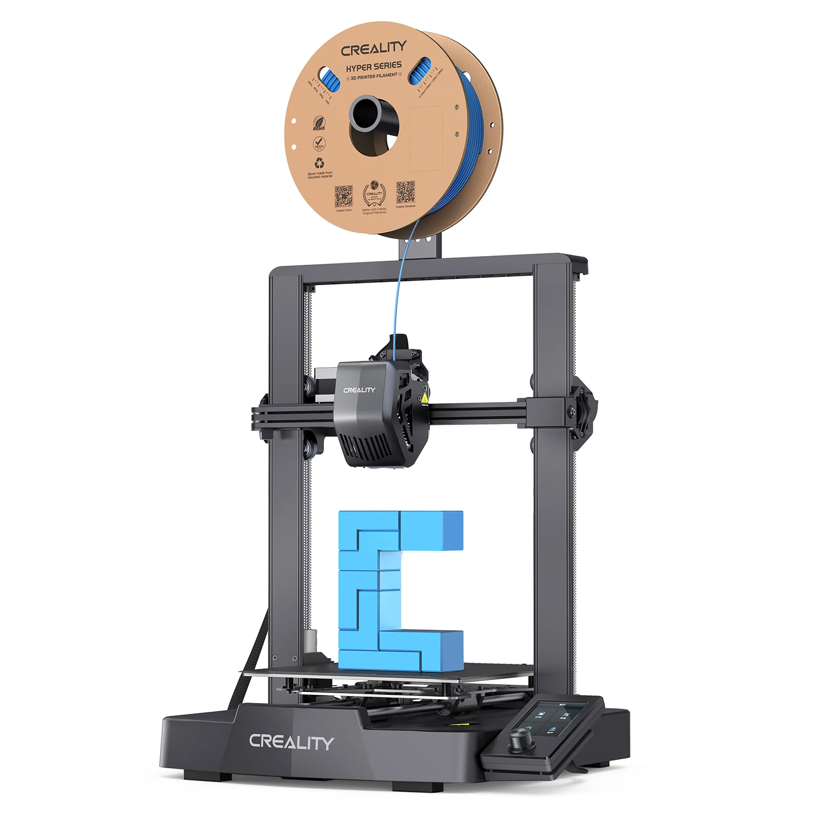 Creality 3D Ender-3 V3 SE-printer Sprite Directe extrusie 250 mm/S Snellere afdruksnelheid Dubbele Z-as IU-display CR Touch Y Optica