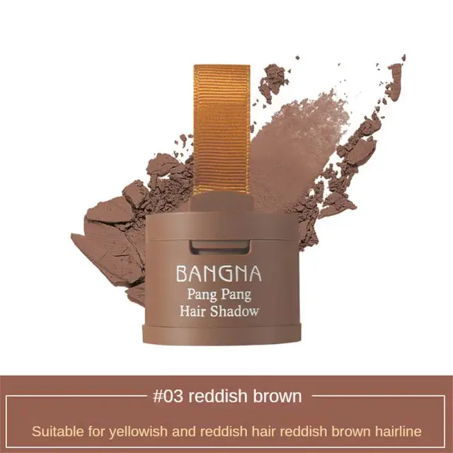 Hairline Shadow Powder Natural Instant Hairline Filling Repair Hair Tool Unisex Hair Fluffy Powder Bald Coverage - Image 7