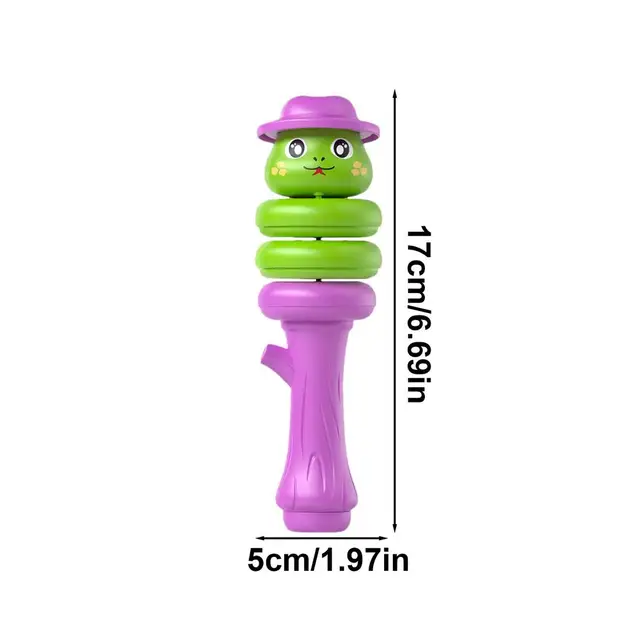 Cartoon Snake-Shaped Whistle Twisting Snake Rotating Duck Dragon Decompression Swinging Force Control Balance Toy - Image 7