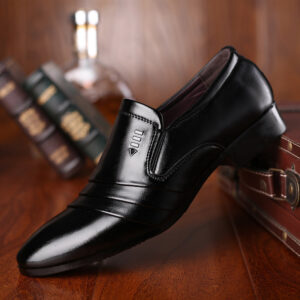 Men's business formal leather shoes, pointed toe shoes, casual shoes, men's wedding shoes