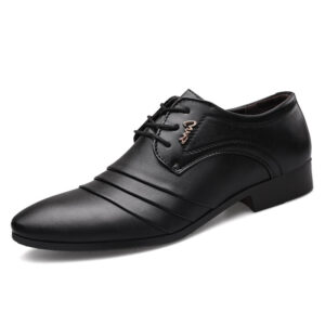 Men's business formal leather shoes, pointed toe shoes, casual shoes, men's wedding shoes