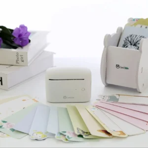CardJoin CJ01 Draagbare Mini Thermische Multifunctionele Kaartprinter Cardstock Label Bladwijzer Sticker BT 203 dpi