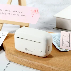 CardJoin CJ02 Draagbare Mini-kaartprinter Cardstock Label Bladwijzer Sticker BT 203 dpi Draagbare thermische printer
