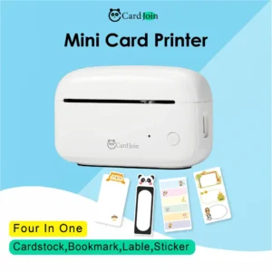 CardJoin CJ02 Draagbare Mini-kaartprinter Cardstock Label Bladwijzer Sticker BT 203 dpi Draagbare thermische printer