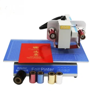 Nieuwe populaire mobiele telefoonhoes Digitale foliedrukmachine Telefoonhoes Goudfolie Printer 8025