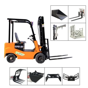 For Sale Electric Forklift 1 Ton Electric Forklift Mini Electric Forklift 1.07m Fork Energy Saving Color Support Customization