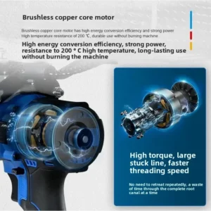 Professional Cordless Electric Threading Machine for Electricians Lithium-powered Wire Insertion Tool