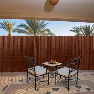 PVC Privacy Screen Mat with Cable Ties, Opaque Fence with Unbendable with ridge Design, Privacy & Wind Protective Screen Roll, Weatherproof Outdoor Fence for Garden, Balcony and Patio (Length:80cm - 180cm; Width:300cm/ 400cm/ 500 cm, Grey, Bamboo, Green, Brown)
