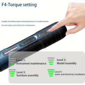 3.6V lithium cordless screwdriver Cordless Electric Screwdriver Set Power Screwdriver 4 torque setting