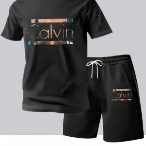 Breathable and Sweat-Absorbent Two-Pack! Men's Printed Short Sleeve T-Shirts - Summer Casual Trendy Style, Perfect for Commuting or Sports