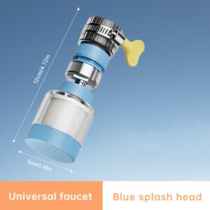 Musurjoy Kitchen Faucet Water Filter - Removes Chlorine, Fluoride & Heavy Metals, Ideal for Home Kitchen & Bathroom Use, Perfect Gift for Labor Day & Mother'S Day, Faucet Mount Filter, Best for Christmas