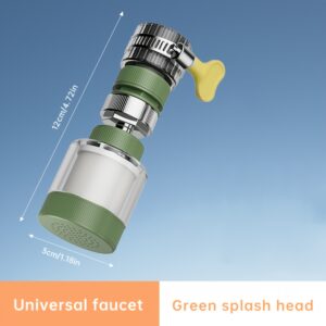 Musurjoy Kitchen Faucet Water Filter - Removes Chlorine, Fluoride & Heavy Metals, Ideal for Home Kitchen & Bathroom Use, Perfect Gift for Labor Day & Mother'S Day, Faucet Mount Filter, Best for Christmas