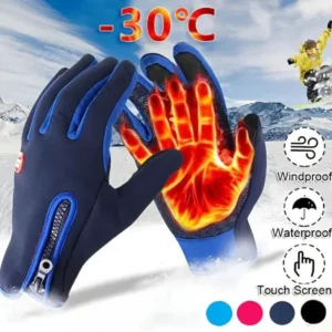 Winter Gloves Touch Screen Windproof Thermal Gloves for Cold Weather Sports Men Women Outdoor Cycling Motorcycle Non-Slip Gloves