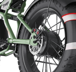 1400W Motor 7 Speed Gears Fat Tires Off Road Electric Bike