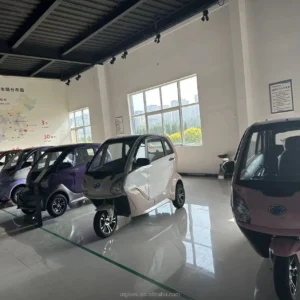 2024 Nieuwkomers Elektrische Scooter Best Volledig Gesloten Elektrische Driewieler Lage Snelheid 45Km/U Elektrische Auto Voor Oude Mensen