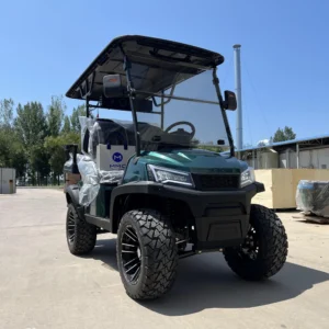 4 6 Personen Hoge Snelheid 45Km/U Lithium Batterij Buggy Club Auto Elektrische Opgeheven Off-Road Golfkar