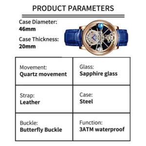 Jacob & Co Pindu Design Heren Horloges Diamant Tourbilliontop Merk Luxe Astronomia Quartz Horloge Mannen Astronomia Solar Montre Homme
